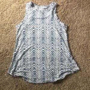 Athelta linen blend tank.